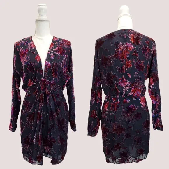 Rag & Bone Eloise Burnout Velvet Mini Dress - Picture 3 of 10